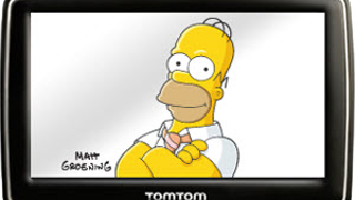 Homer Simpson Is Not the Ideal TomTom Voice Skin